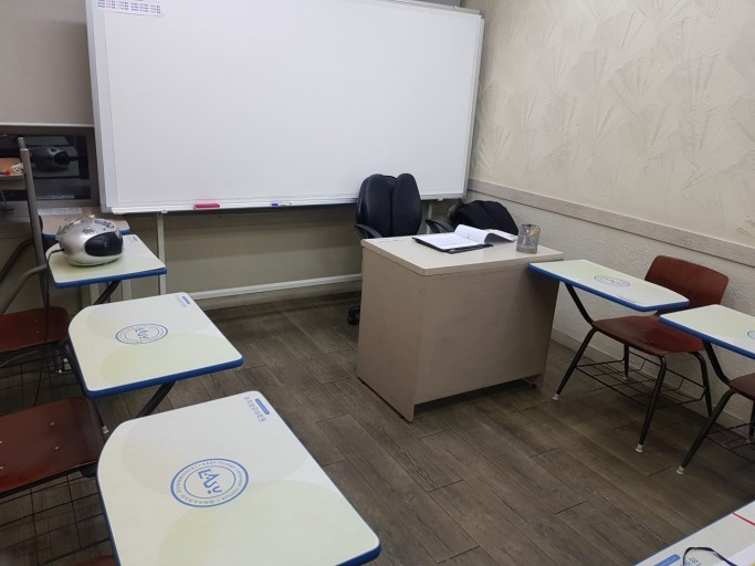 class room for conversation
