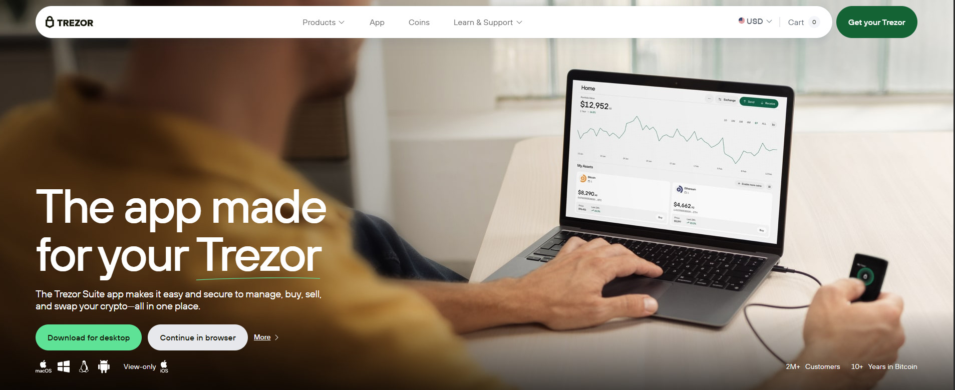 Stay Ahead of Cyber Threats with the Trezor Hardware Wallet