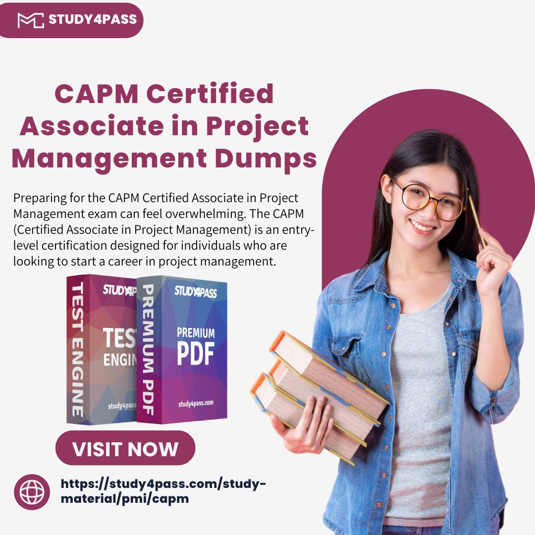 CAPM Certified Associate in Project Management Dumps